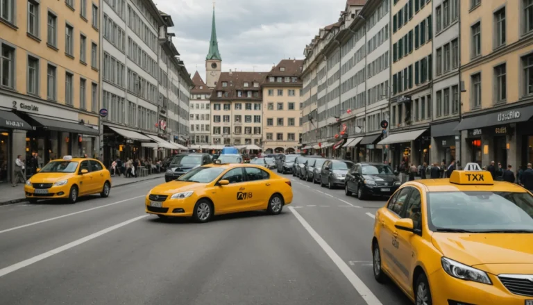 Taxi vs Uber Zurich