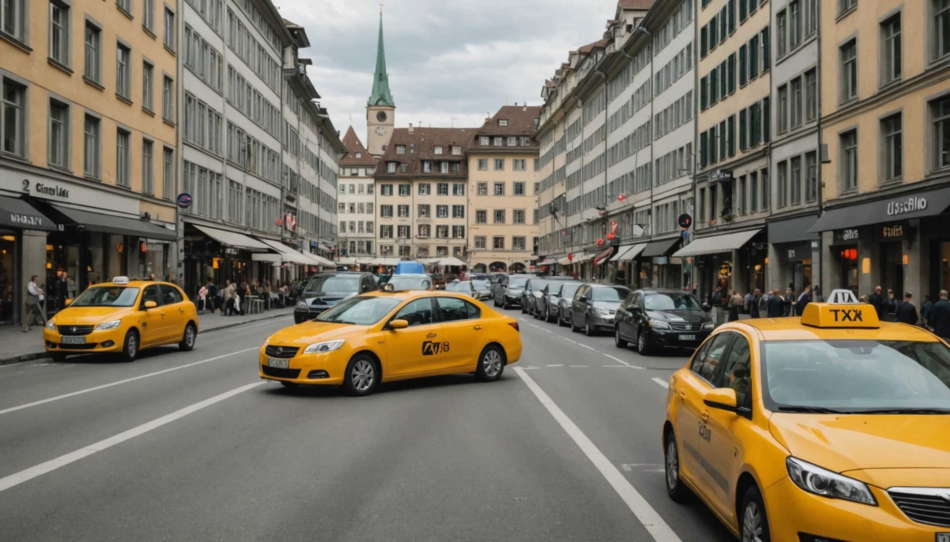 Taxi vs Uber Zurich