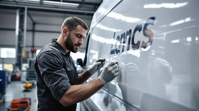 flocage vehicule utilitaire