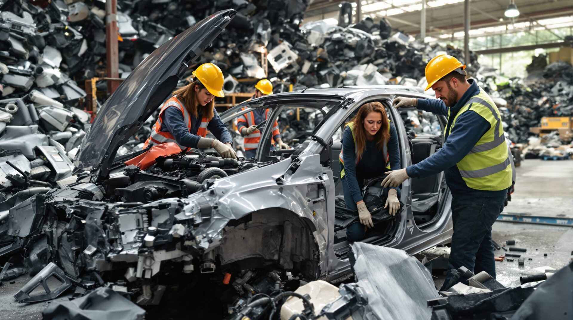 comment se passe le recyclage d'une voiture?