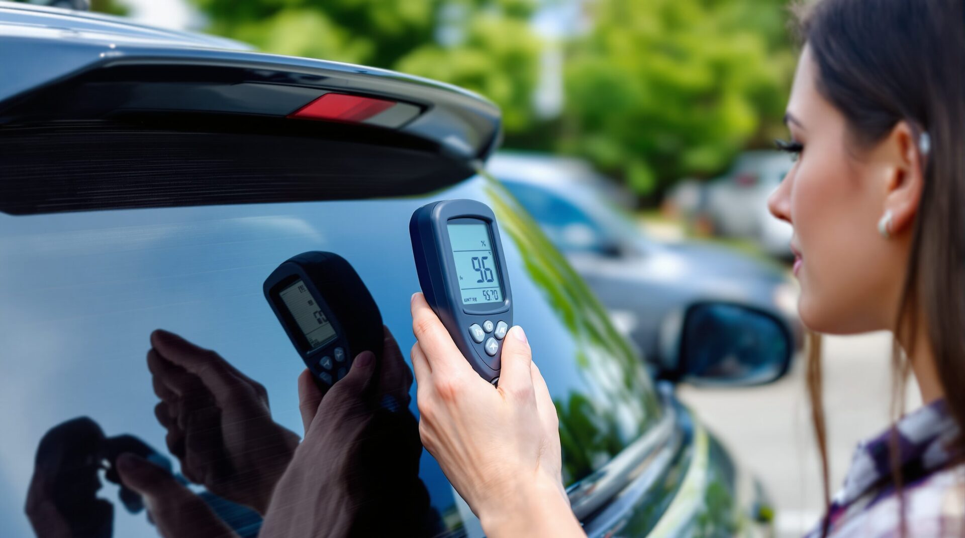 pourcentage vitre teinte arrière