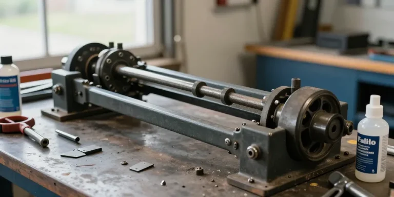 mecanisme serrure porte de garage basculante