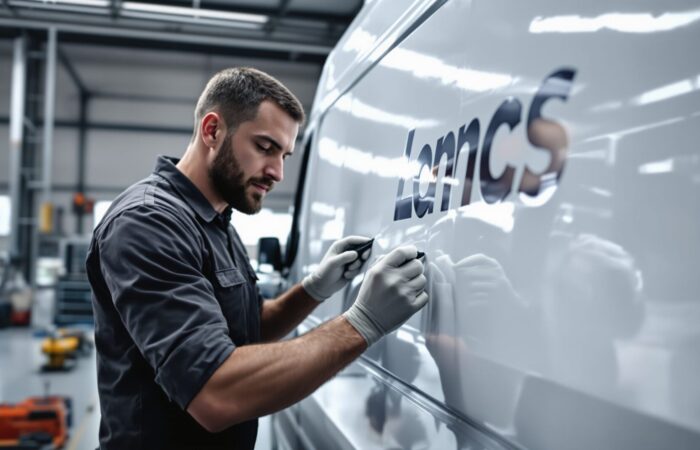 flocage vehicule utilitaire