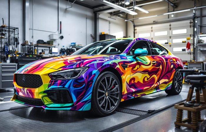 personnalisation de véhicules avec le wrapping