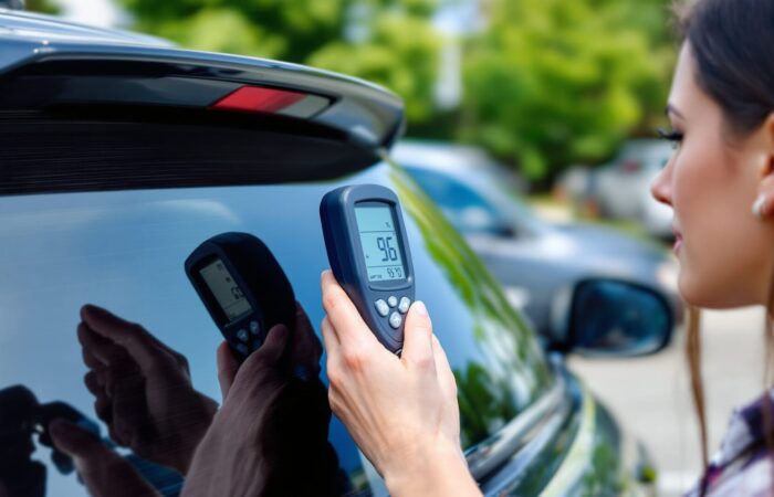 pourcentage vitre teinte arrière