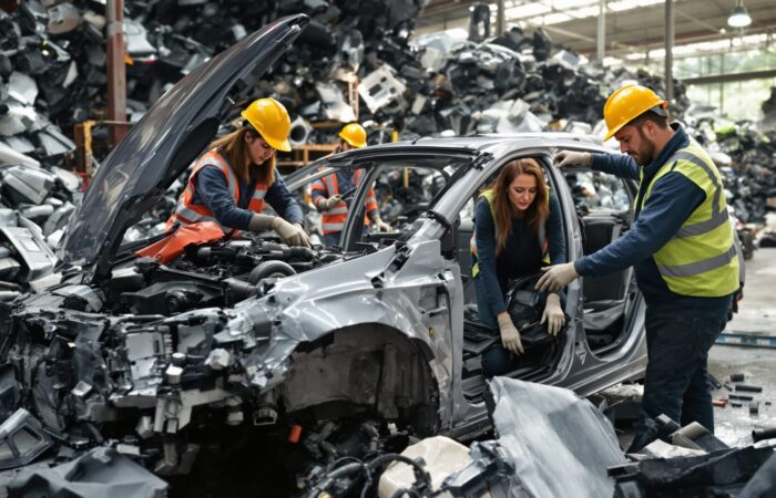 comment se passe le recyclage d'une voiture?