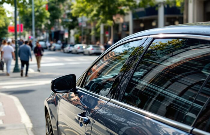 film vitre teintée voiture