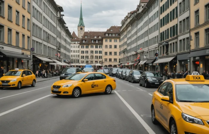 Taxi vs Uber Zurich